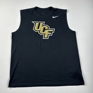 Nike UCF Knights Tank Top Shirt Sleeveless Mens XL‎ Active Gym Train Basketball
